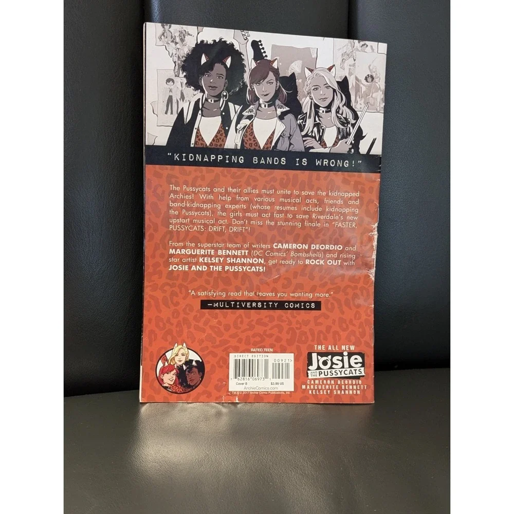 Archie Josie and the Pussycats Comic IDW Movie Prequel Collectible Issue #4